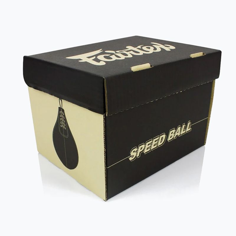 Pallone Fairtex Speed SB1 nero boxe perlato 4