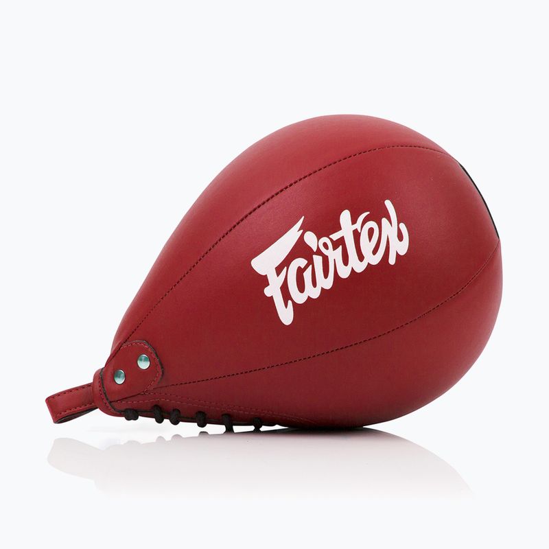 Fairtex Speed Ball SB1 rosso boxe perla 3