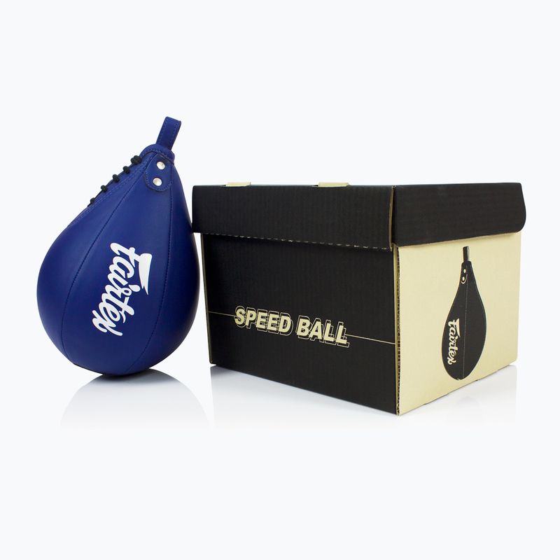 Palla Fairtex Speed SB1 blu boxe perla 4
