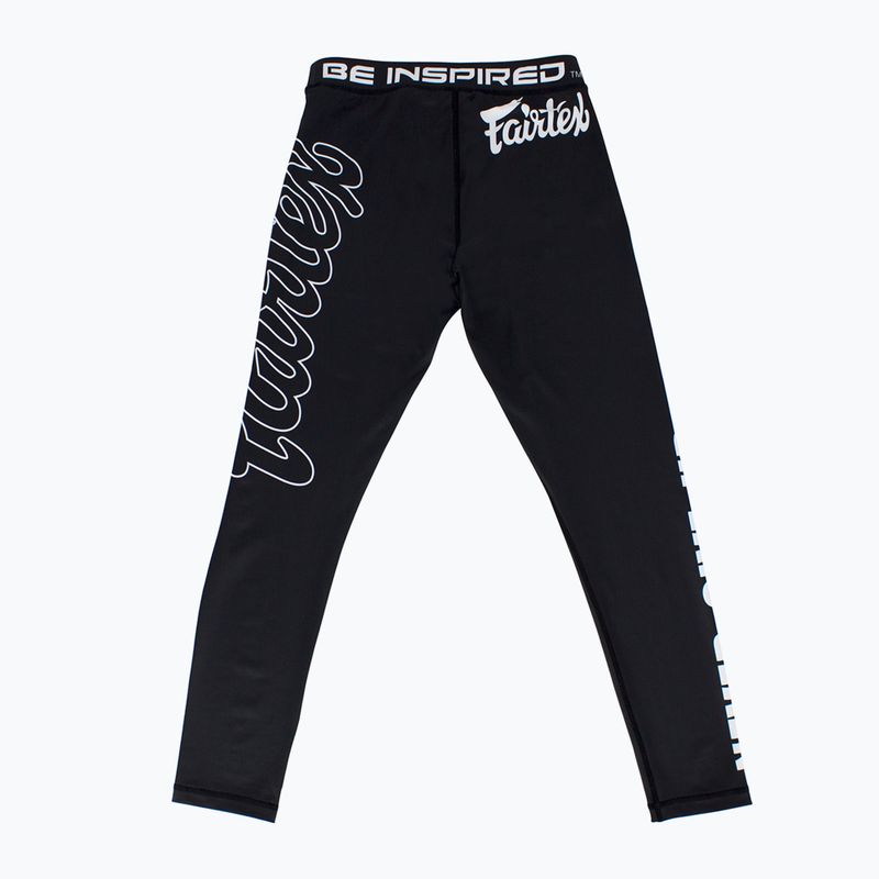 Leggings da allenamento Fairtex Compression CP1 nero da uomo 2