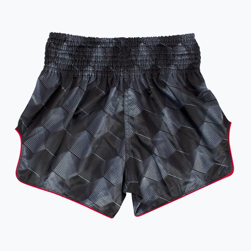 Pantaloncini da allenamento Fairtex Muay Thai BS1901 'Stealth' nero 2