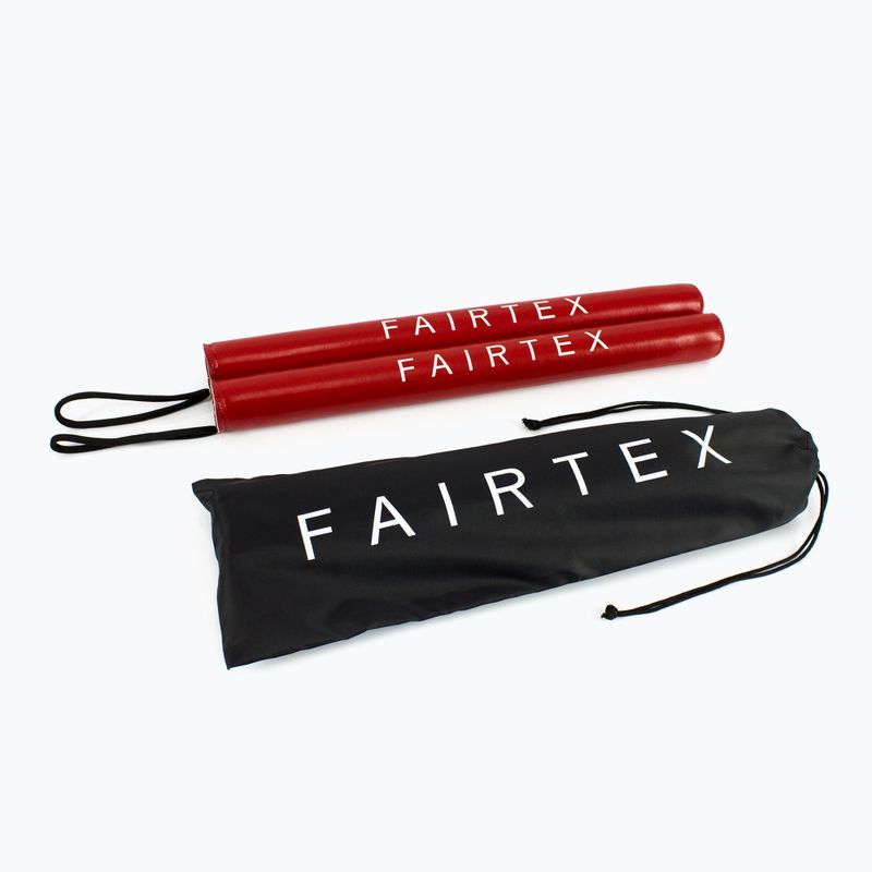 Bastoni da boxe Fairtex rossi 2