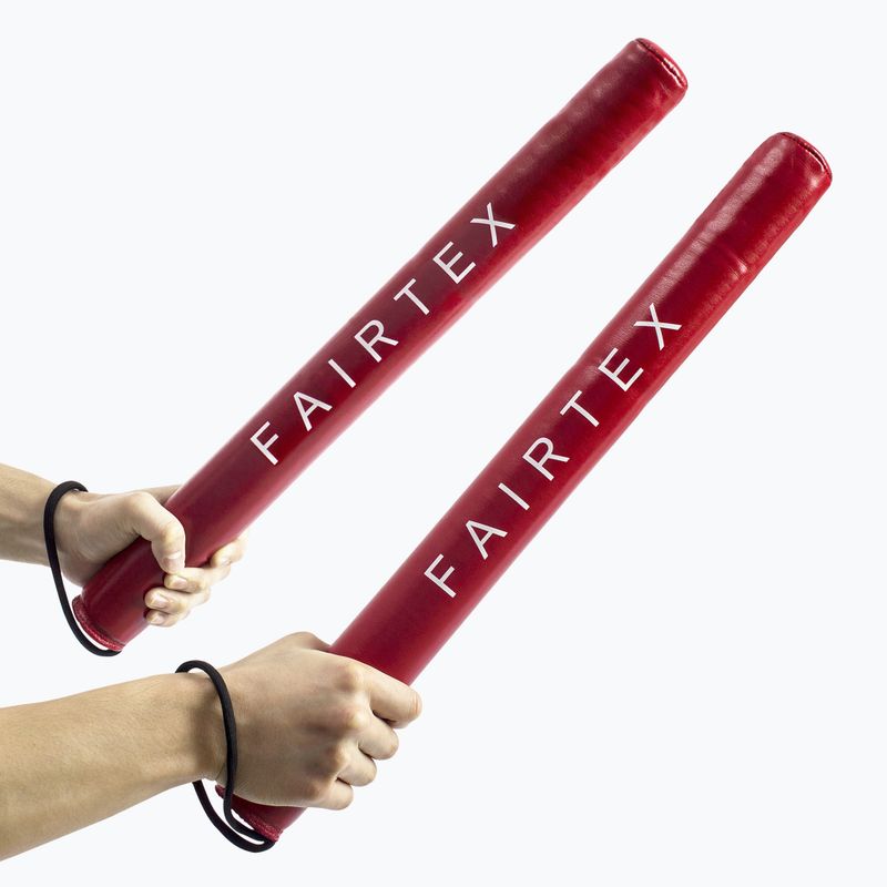 Bastoni da boxe Fairtex rossi 3