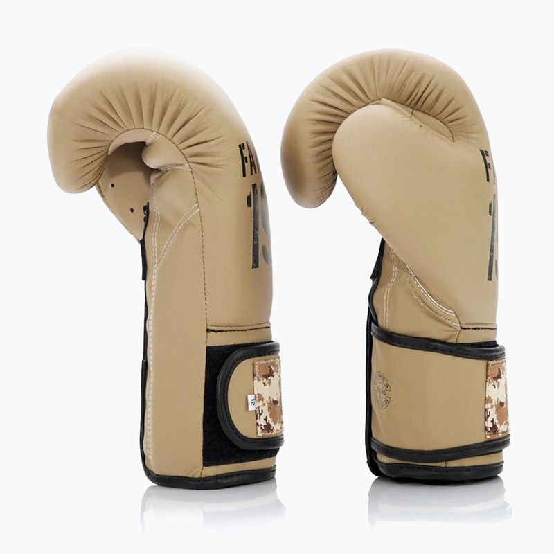 Fairtex F-DAY 2 Edizione limitata di guantoni da boxe color kaki 3