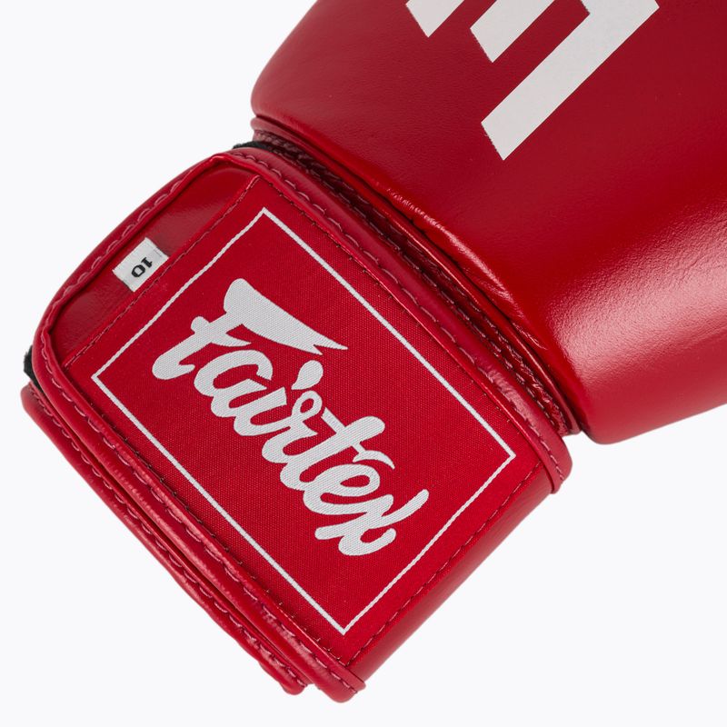 Guanti da boxe Fairtex ONE X Fairtex rosso 6
