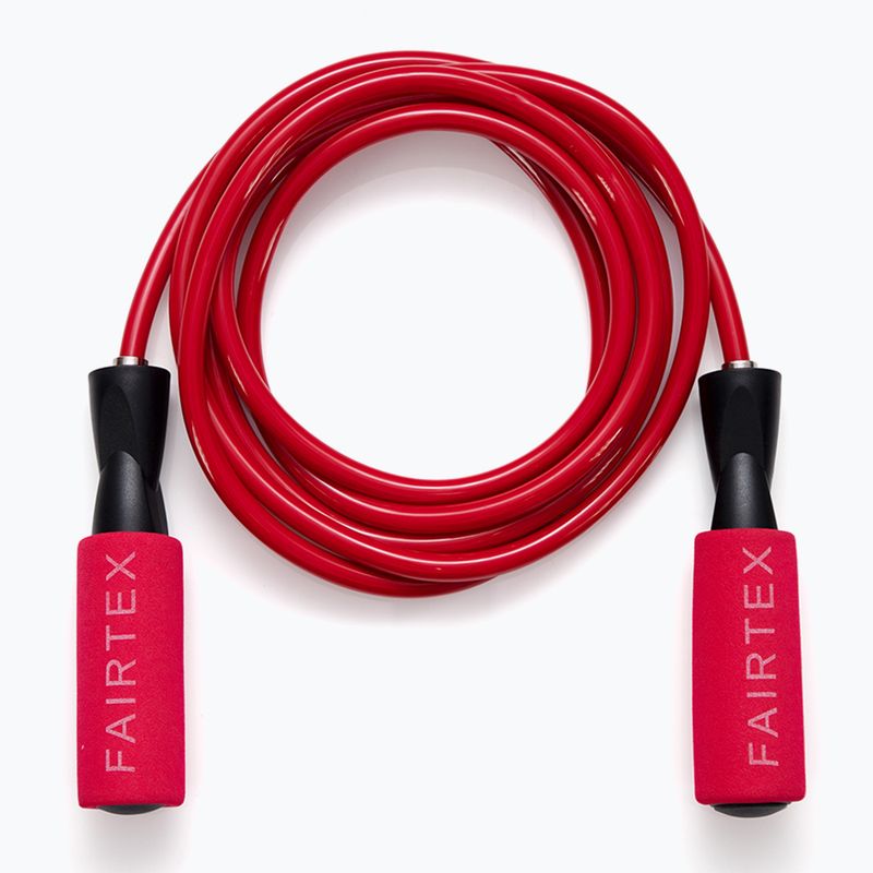 Corda per saltare Fairtex Ball Bearing rosso