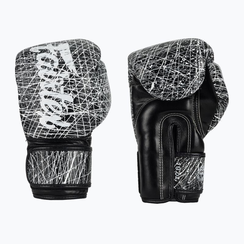 Guanti da pittore Fairtex Microfiber Art Collections nero/bianco