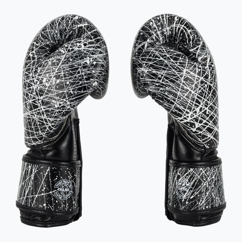 Guanti da pittore Fairtex Microfiber Art Collections nero/bianco 4