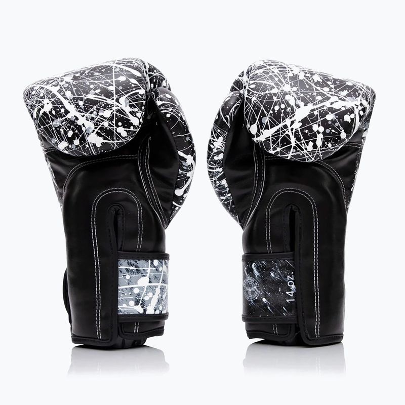 Guanti da pittore Fairtex Microfiber Art Collections nero/bianco 2
