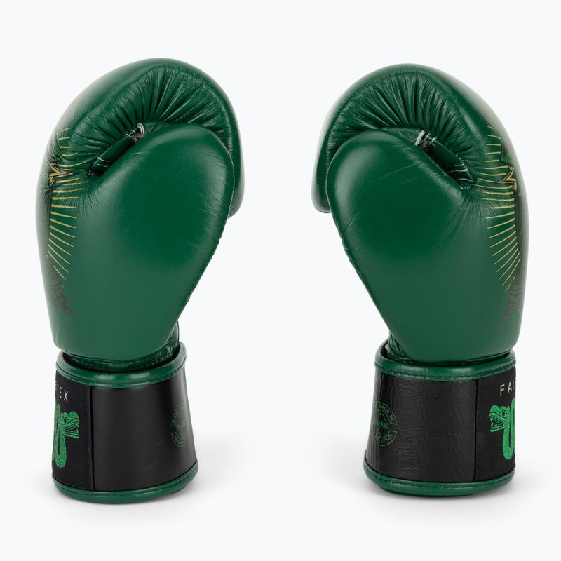 Fairtex X Tom Atencio Boxing Resurrection guanti da boxe verdi 4