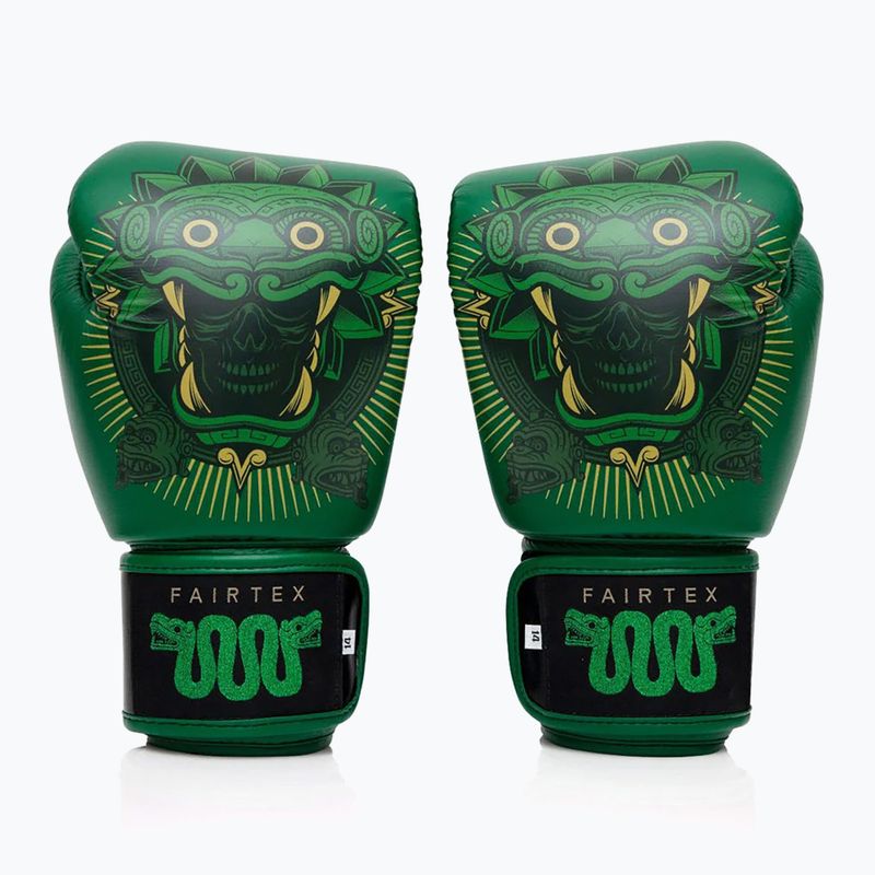Fairtex X Tom Atencio Boxing Resurrection guanti da boxe verdi