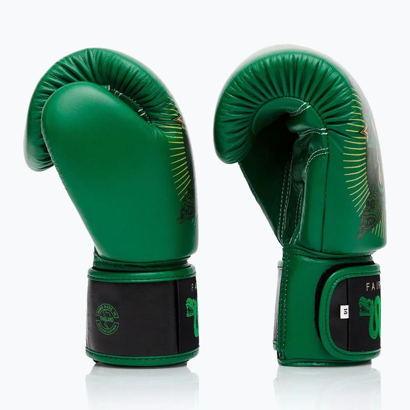 Fairtex X Tom Atencio Boxing Resurrection guanti da boxe verdi 3