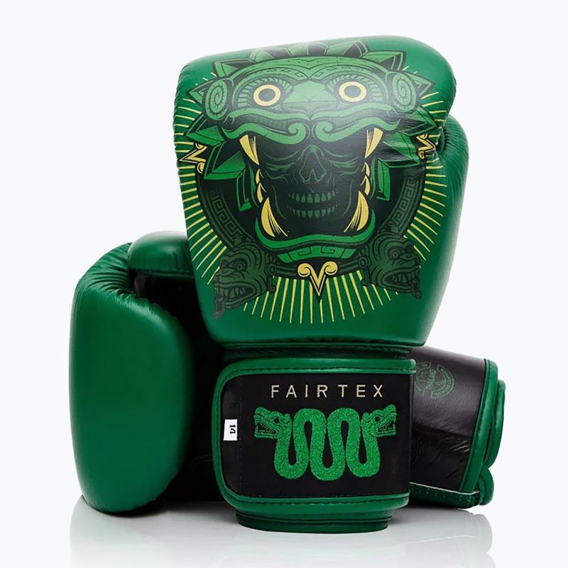 Fairtex X Tom Atencio Boxing Resurrection guanti da boxe verdi 4