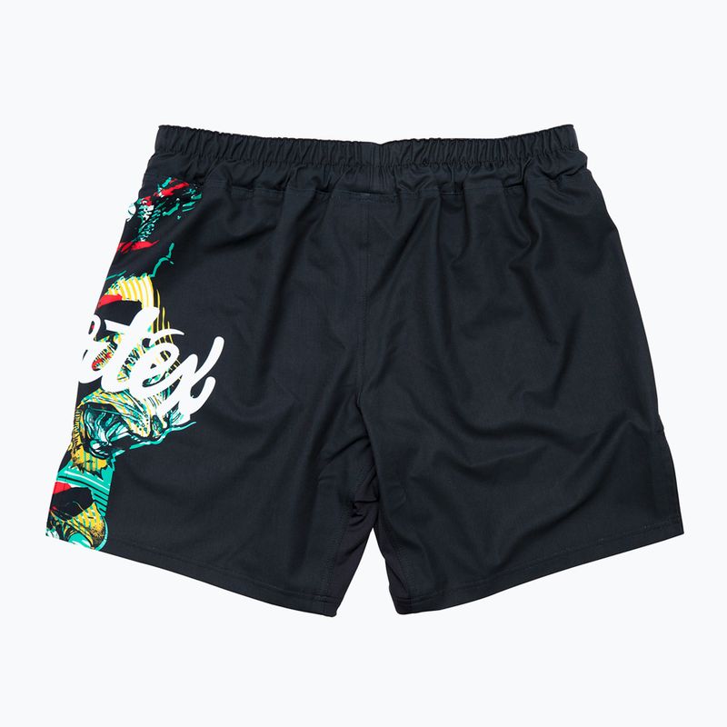 Pantaloncini da allenamento Fairtex MMA Fightshort Wild neri 2