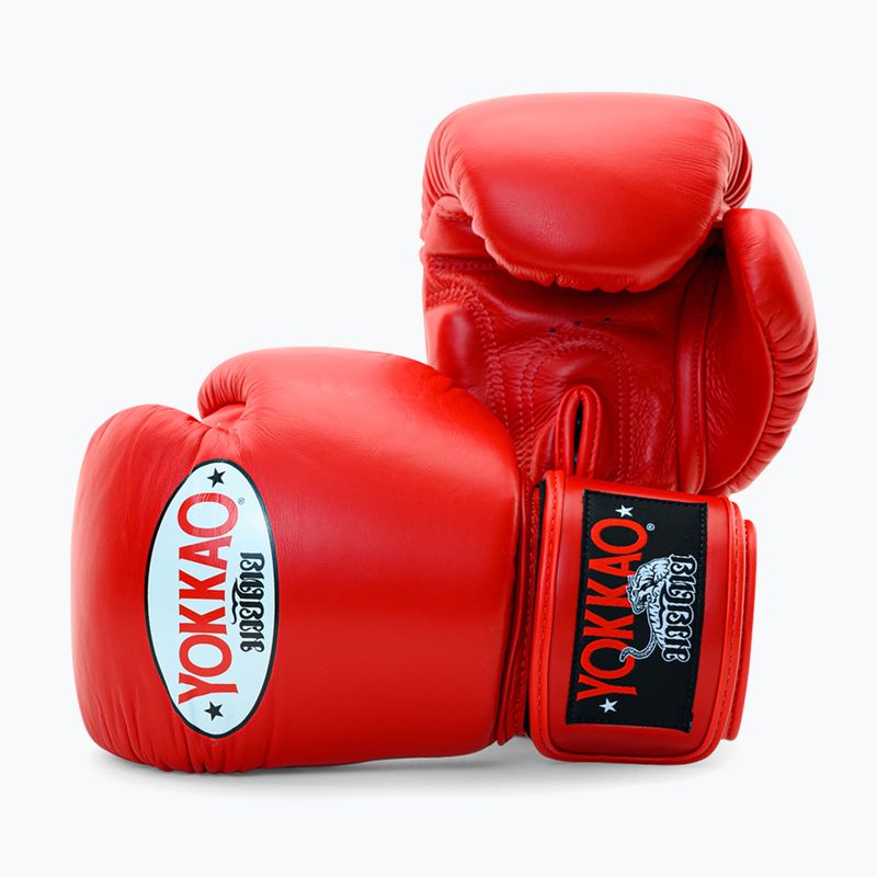 Guanti da boxe da uomo YOKKAO Matrix rosso 7