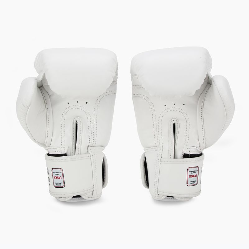 Guanti da boxe da uomo YOKKAO Matrix bianco 3