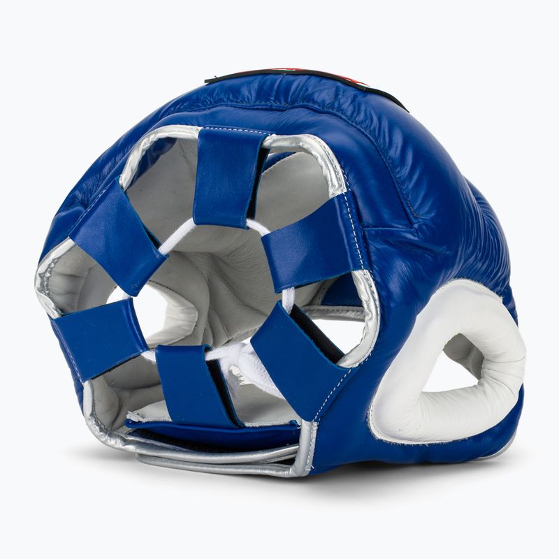 Casco da boxe da uomo YOKKAO Training blu 6