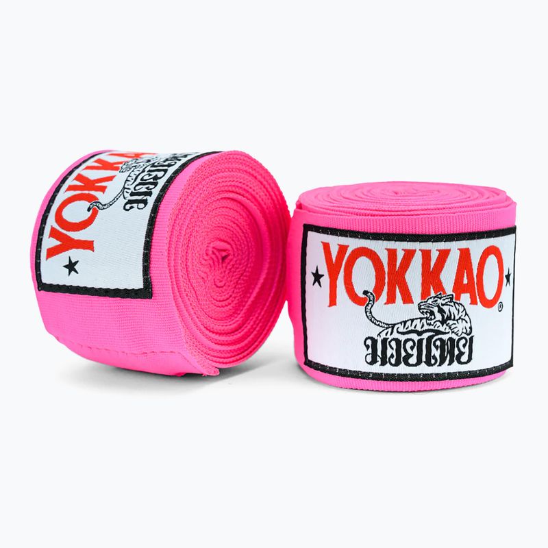 Bende da boxe YOKKAO Fasce per mani rosa