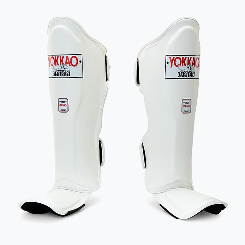 Protezioni per tibia e piede YOKKAO Matrix bianco 2