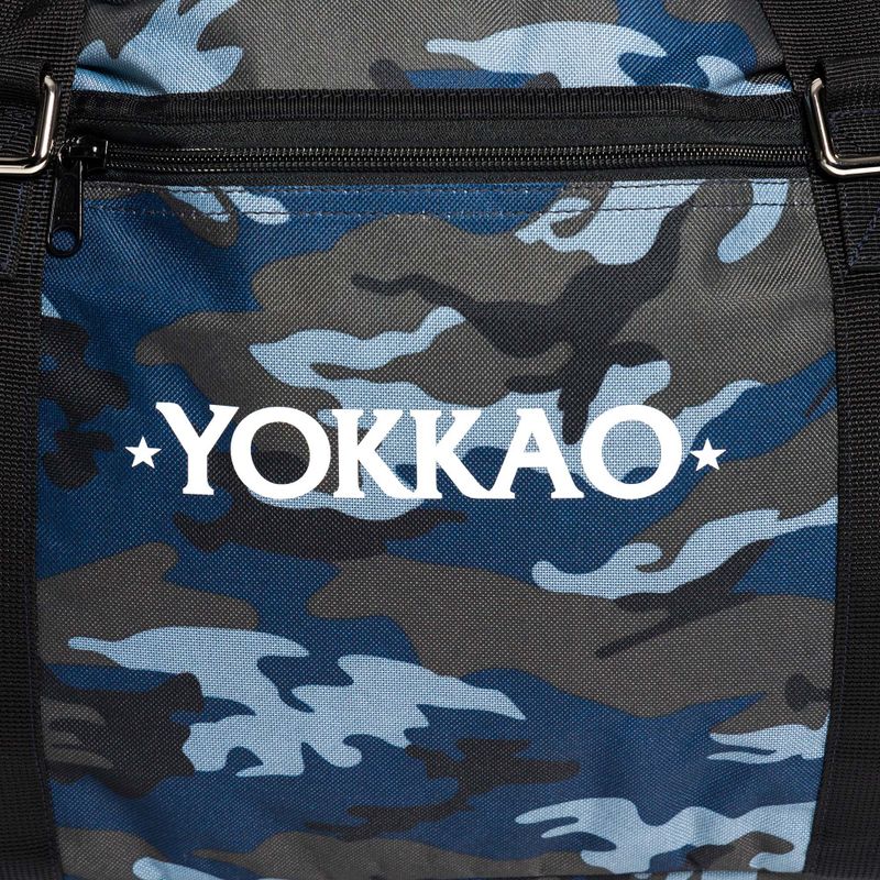 Borsa da ginnastica convertibile YOKKAO Camo blu 4