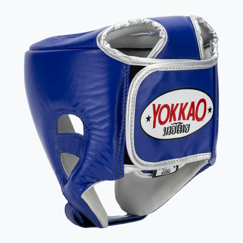 Casco da boxe YOKKAO Competition blue 3