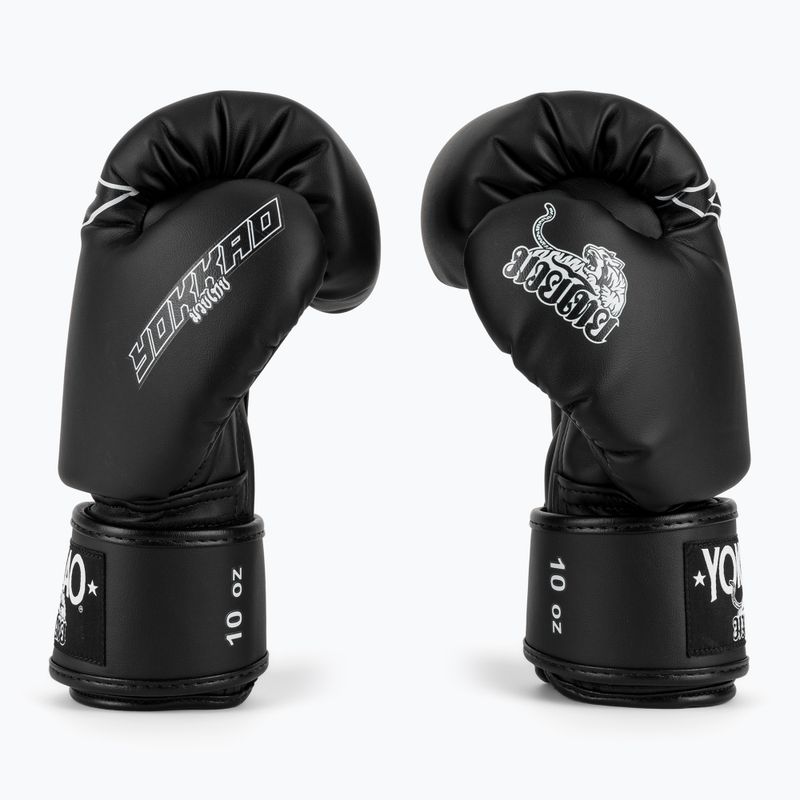 Guantoni da boxe YOKKAO Institution Boxing black 4
