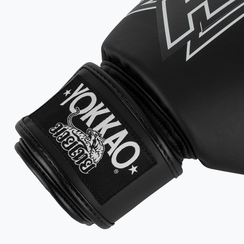 Guantoni da boxe YOKKAO Institution Boxing black 6