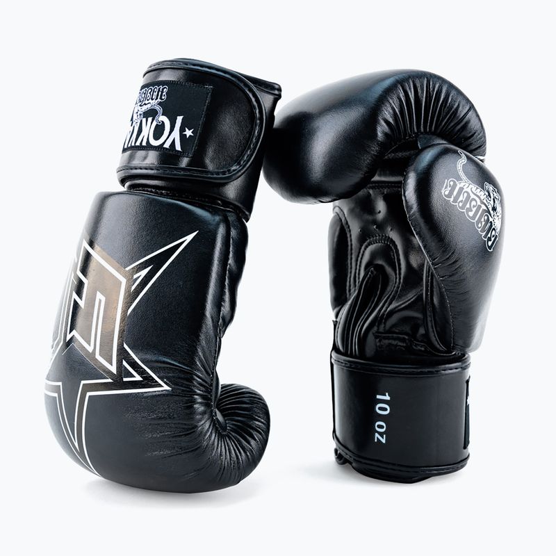 Guantoni da boxe YOKKAO Institution Boxing black