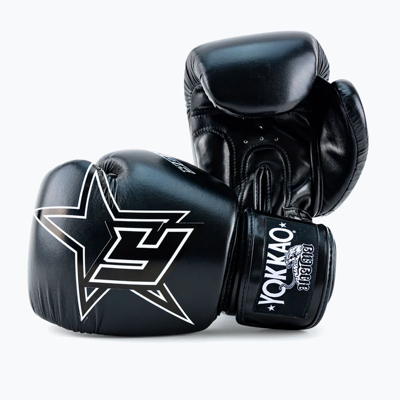 Guantoni da boxe YOKKAO Institution Boxing black 2