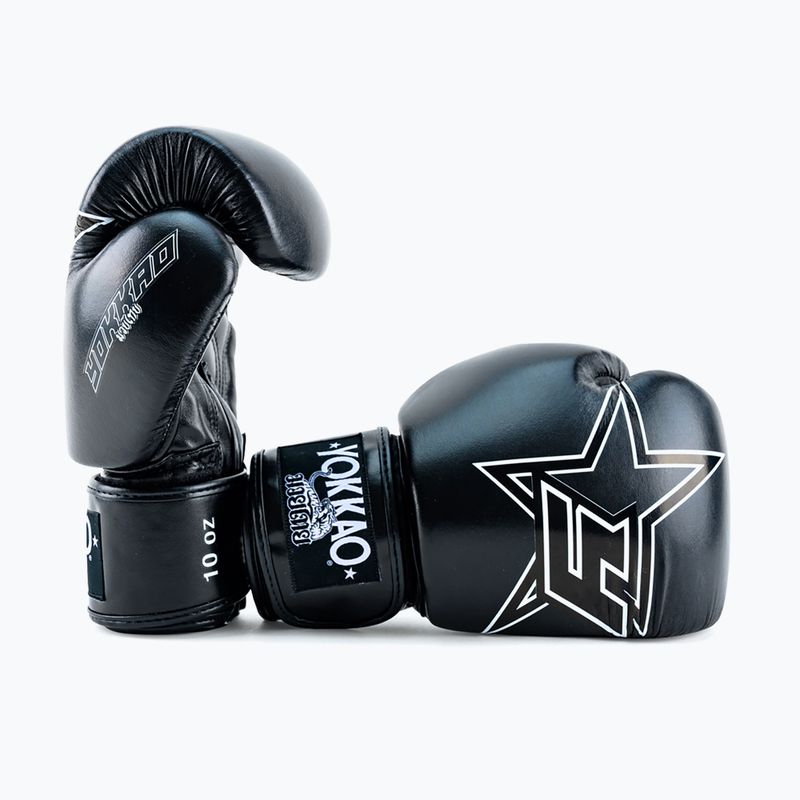 Guantoni da boxe YOKKAO Institution Boxing black 3