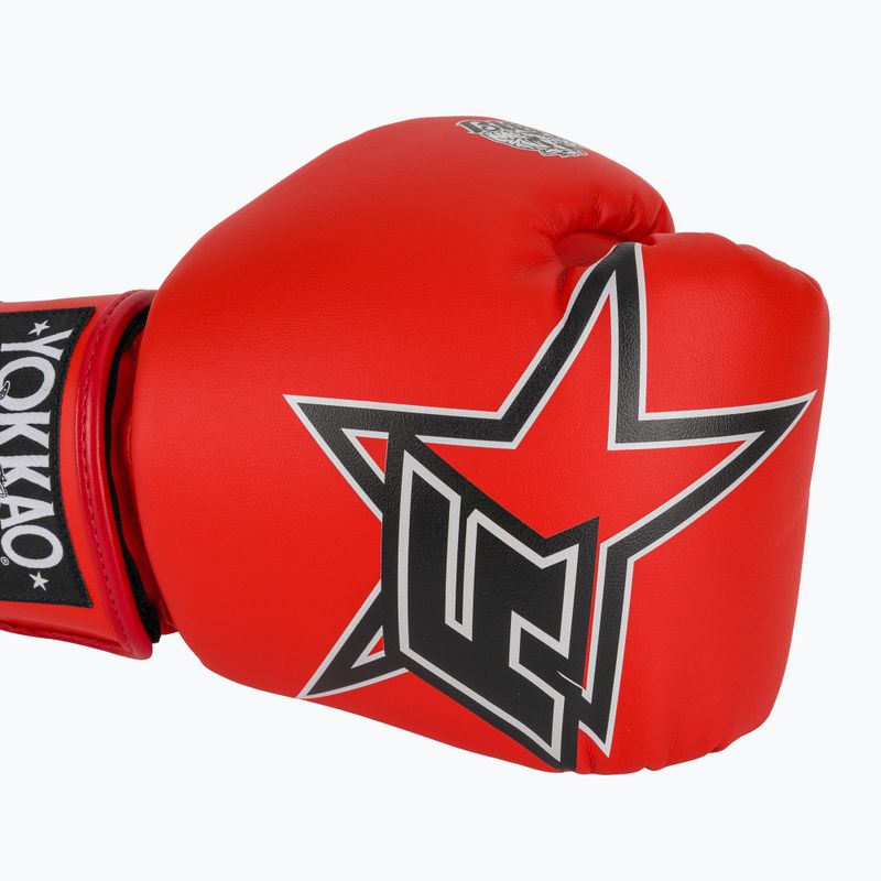 Guantoni da boxe YOKKAO Institution Boxing red 5