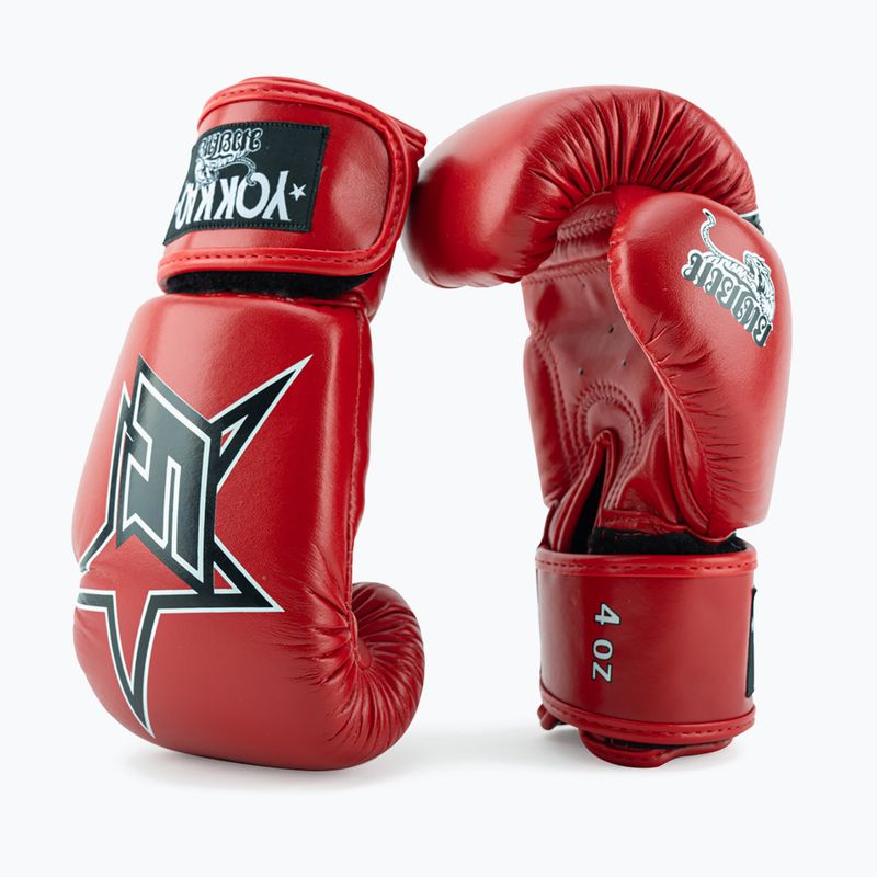 Guantoni da boxe YOKKAO Institution Boxing red
