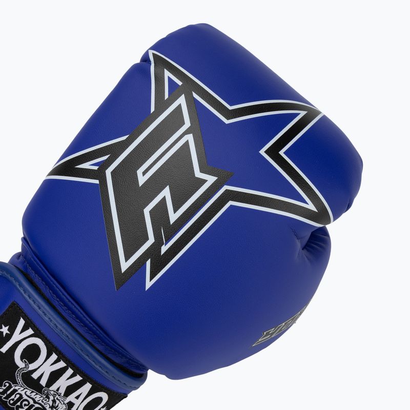 Guantoni da boxe YOKKAO Institution Boxing blue 5