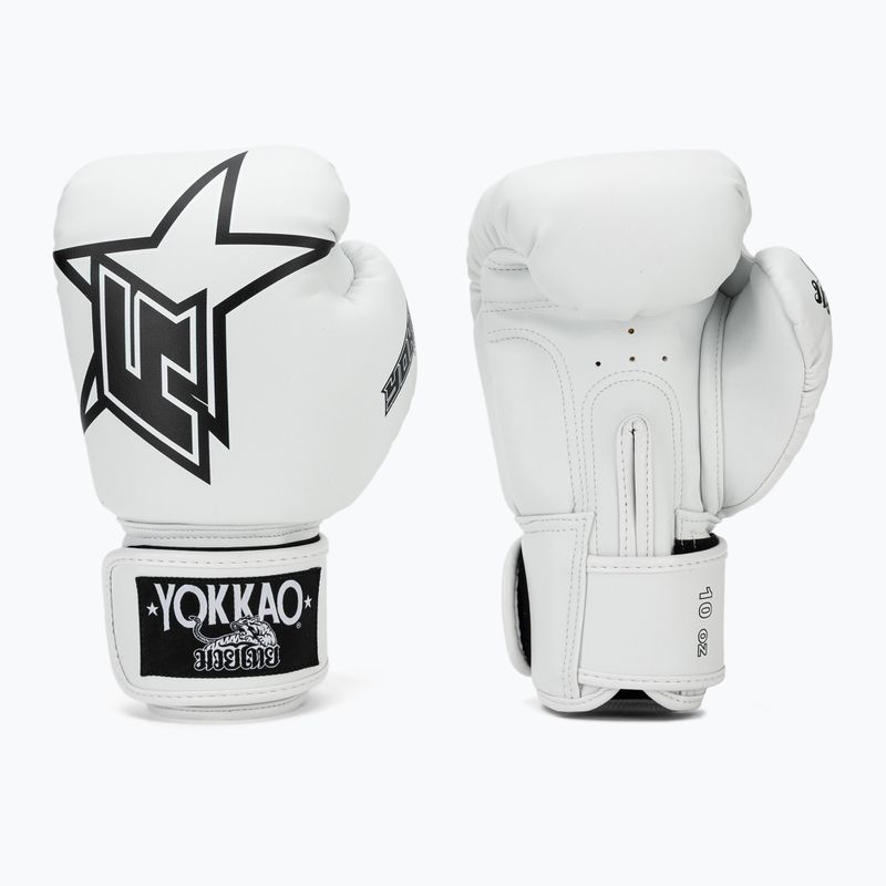 Guantoni da boxe YOKKAO Institution Boxing white