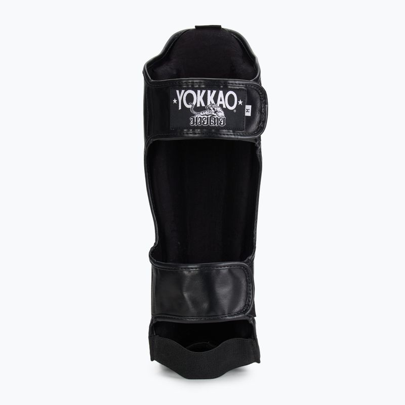 YOKKAO Protezioni verticali nere per tibia e piede 5
