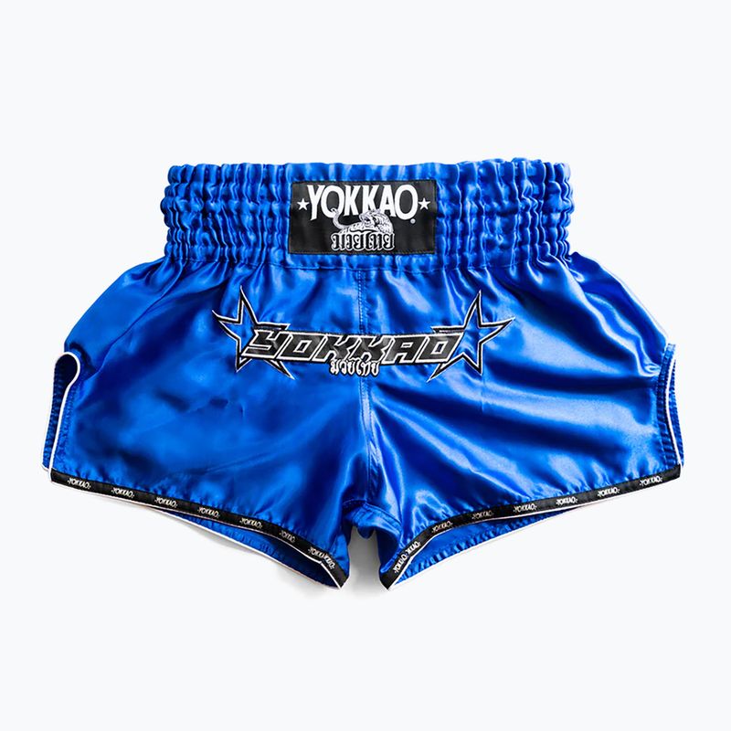 Pantaloncini da allenamento YOKKAO Institution da uomo CarbonFit blu