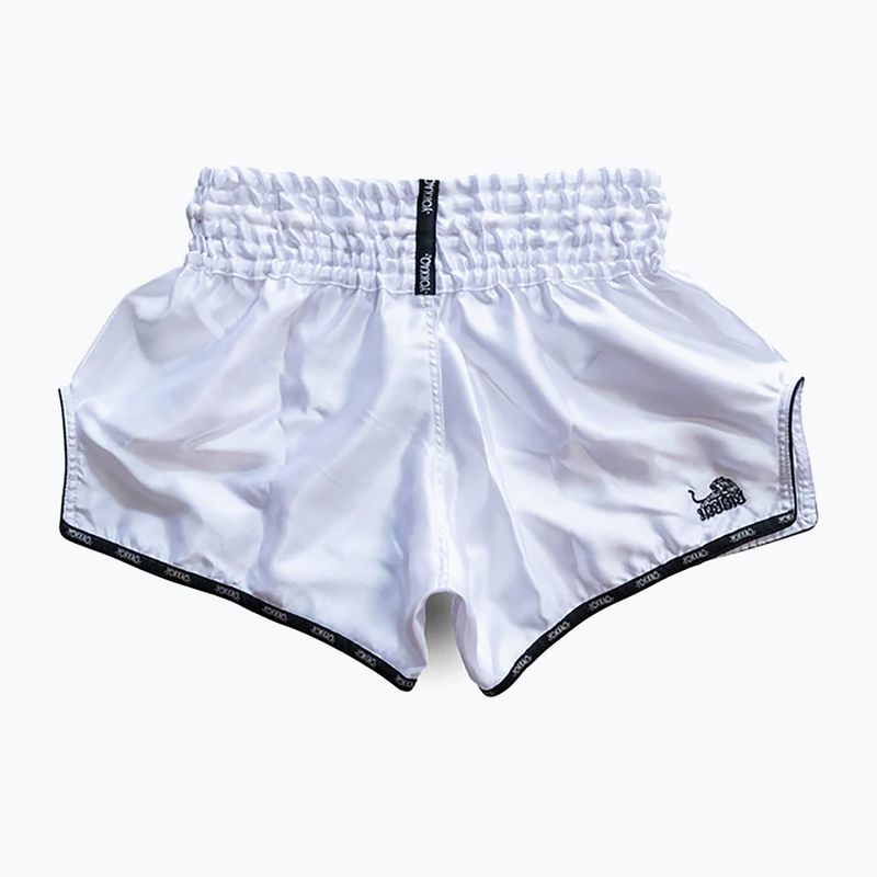 Pantaloncini da allenamento YOKKAO Institution da uomo CarbonFit bianco 2