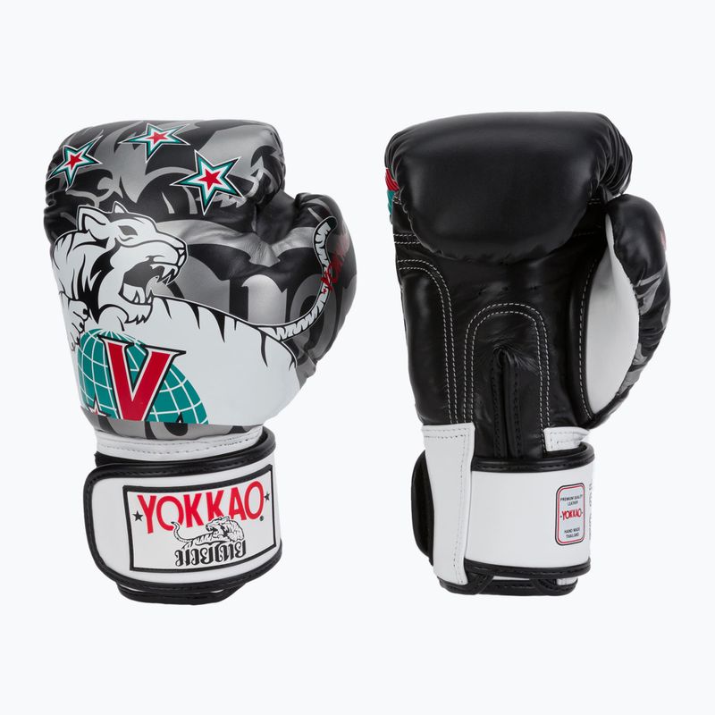 Guanti da boxe YOKKAO 90'S nero 3