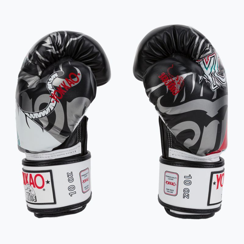 Guanti da boxe YOKKAO 90'S nero 4