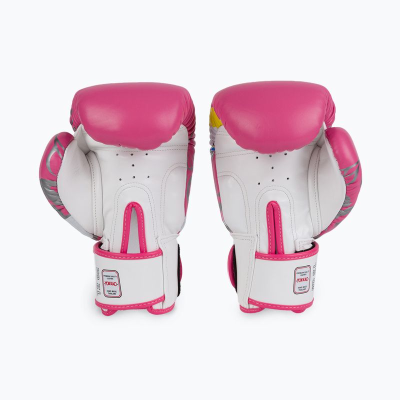 Guanti da boxe rosa YOKKAO 90'S 2