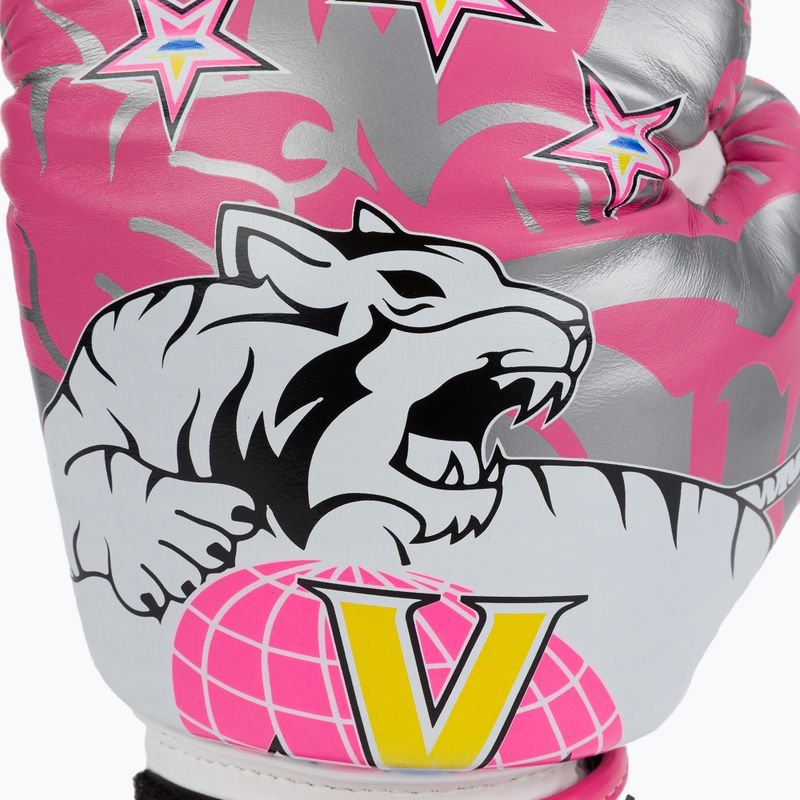 Guanti da boxe rosa YOKKAO 90'S 5