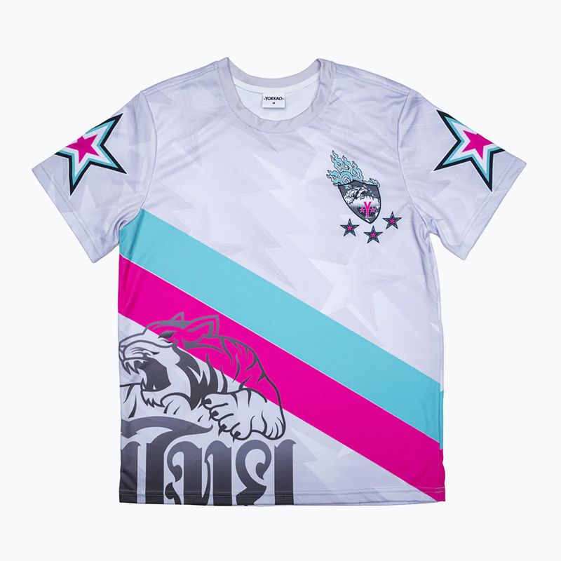 T-shirt da allenamento YOKKAO 90'S bianco