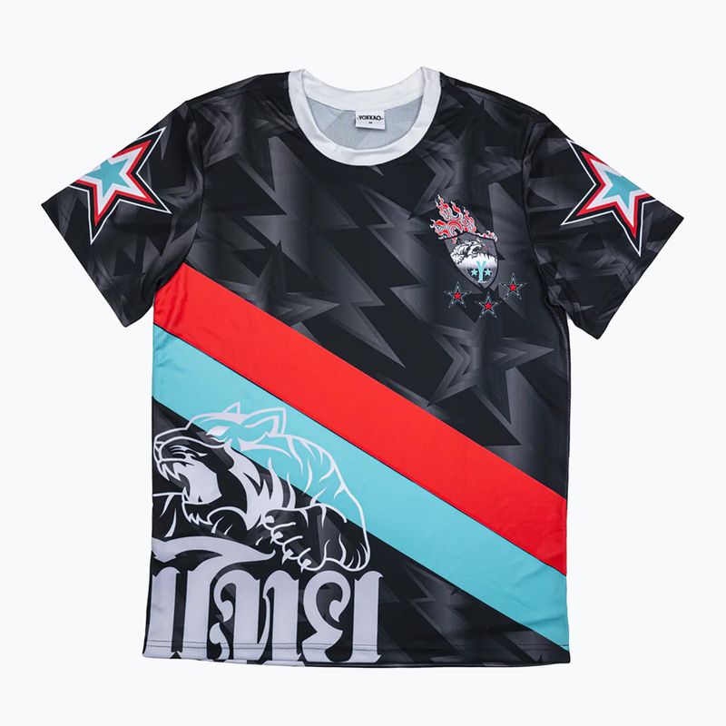 T-shirt da allenamento YOKKAO 90'S nero