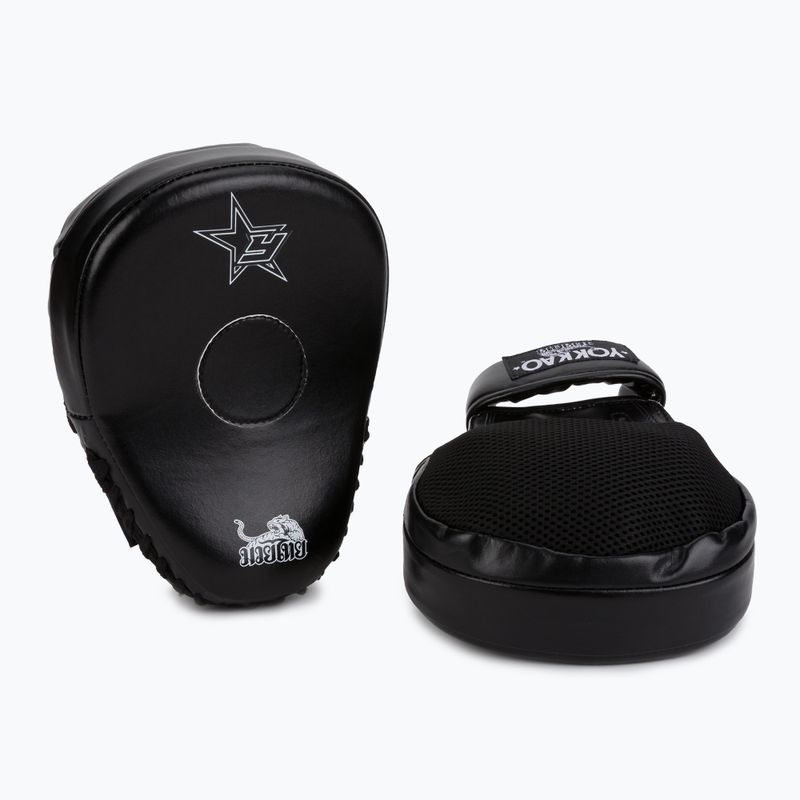 YOKKAO Institution Focus Mitts-dischi da allenamento neri