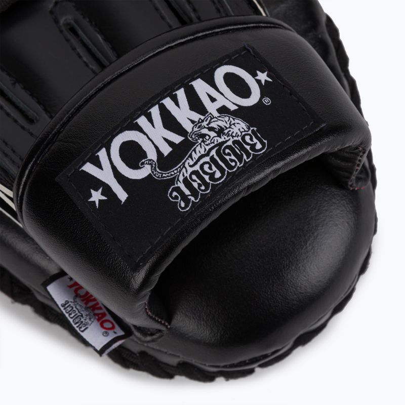 YOKKAO Institution Focus Mitts-dischi da allenamento neri 4