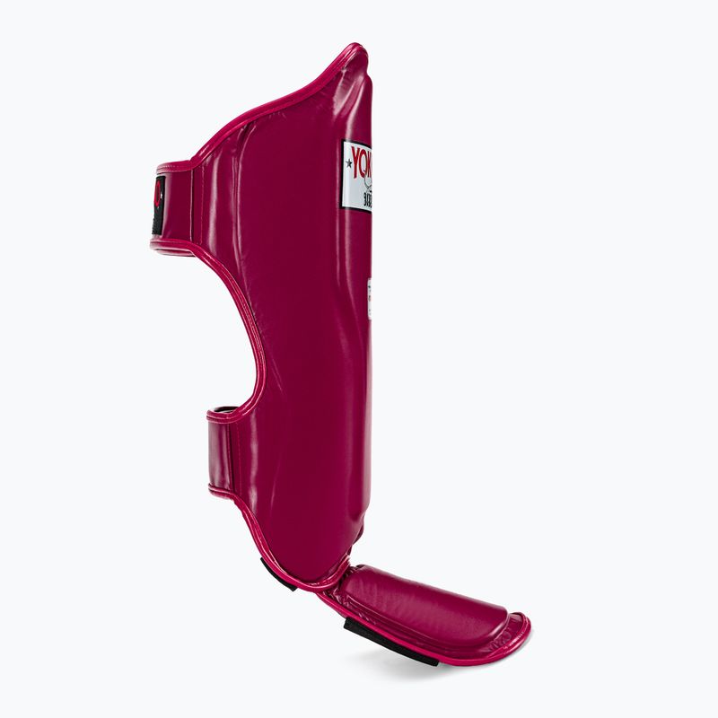 Parastinchi YOKKAO Matrix protettori tibia cerise 2