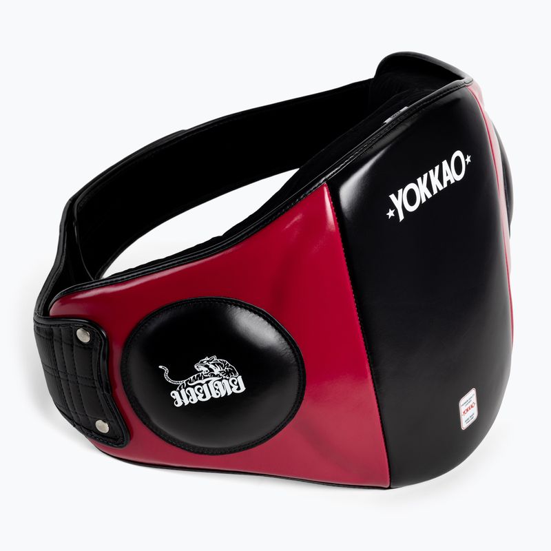 YOKKAO Belly Pad nero/cerise cintura di allenamento ad impatto