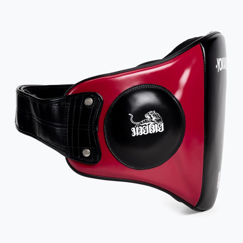 YOKKAO Belly Pad nero/cerise cintura di allenamento ad impatto 2