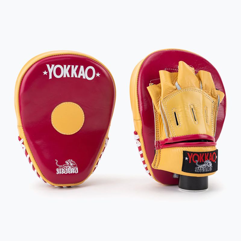 YOKKAO Focus Mitts Dischi da allenamento aperti al mango/ceraso 2