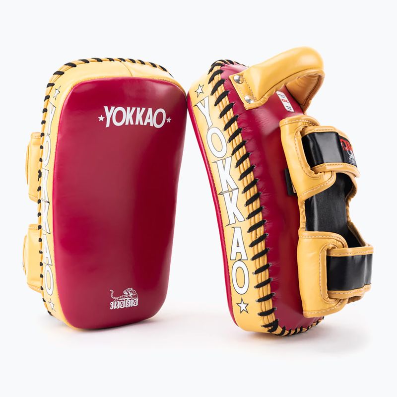 YOKKAO Dischi da allenamento curvi per calcio mango/ceraso 2